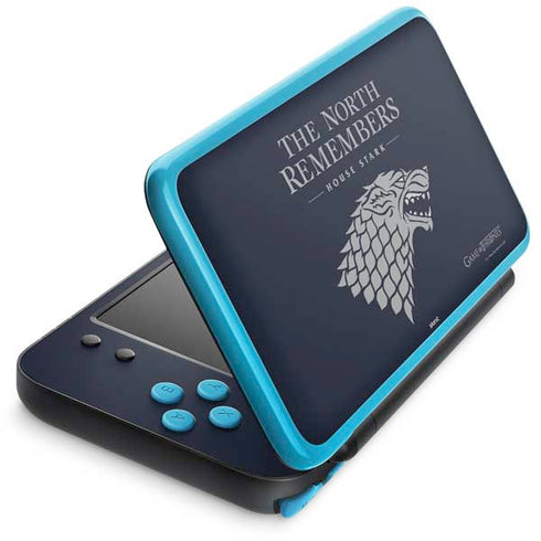 Game of Thrones: House Stark The North Remembers Nintendo 2DS XL (2017) Skin